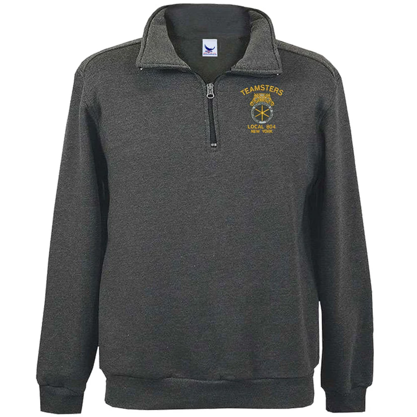 1/4 Zip Embroidered Fleece
