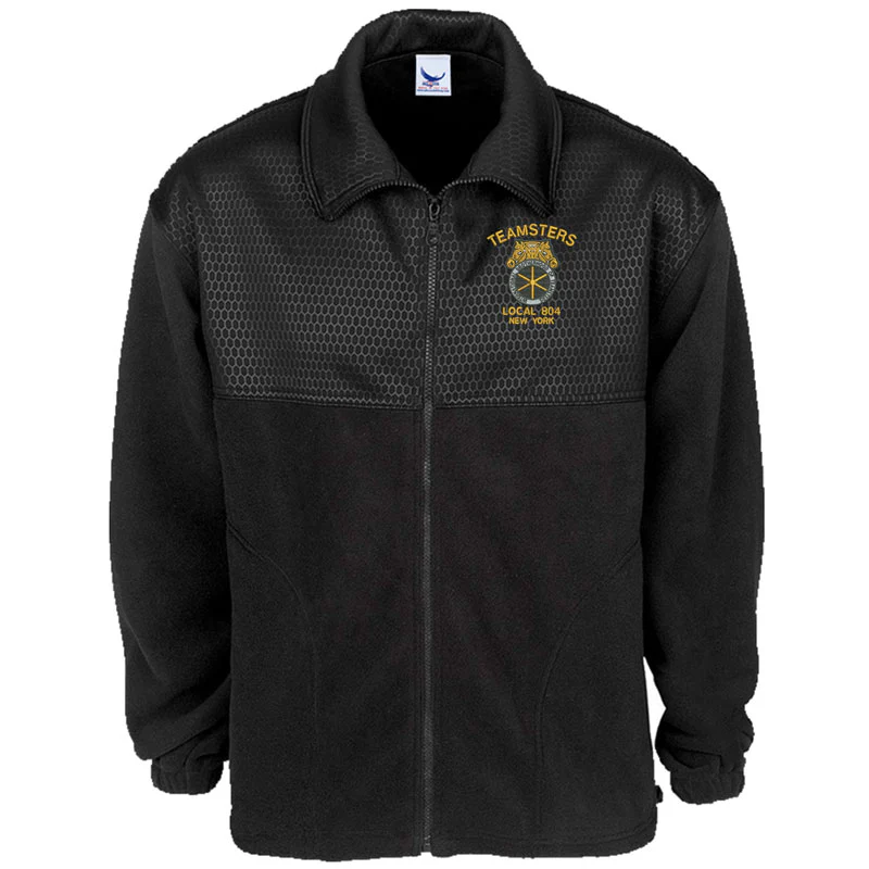 Full Zip Embossed Jacket