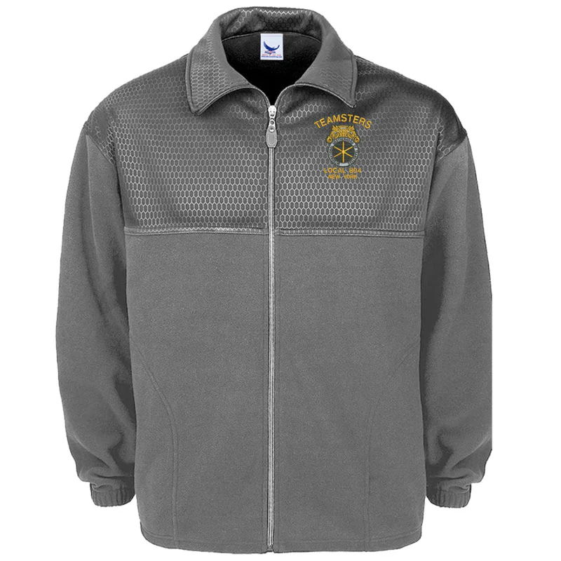 Full Zip Embossed Jacket - Image 3